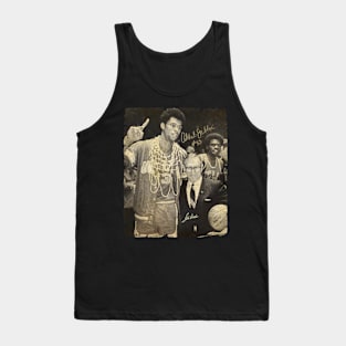 John Wooden and Kareem Abdul Jabbar Signed Tank Top